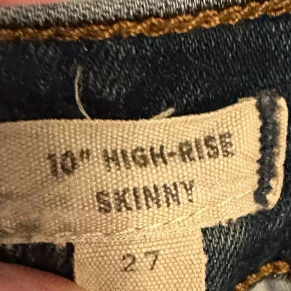 Madewell skinny jeans size 27 - Picture 6 of 6